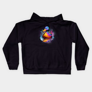 Cute Duck Kids Hoodie